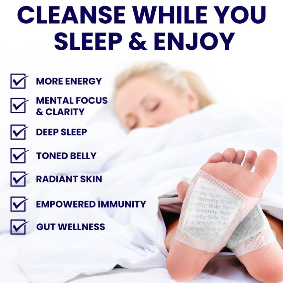 Detox Foot Pads – Zeolite & Ashwagandha